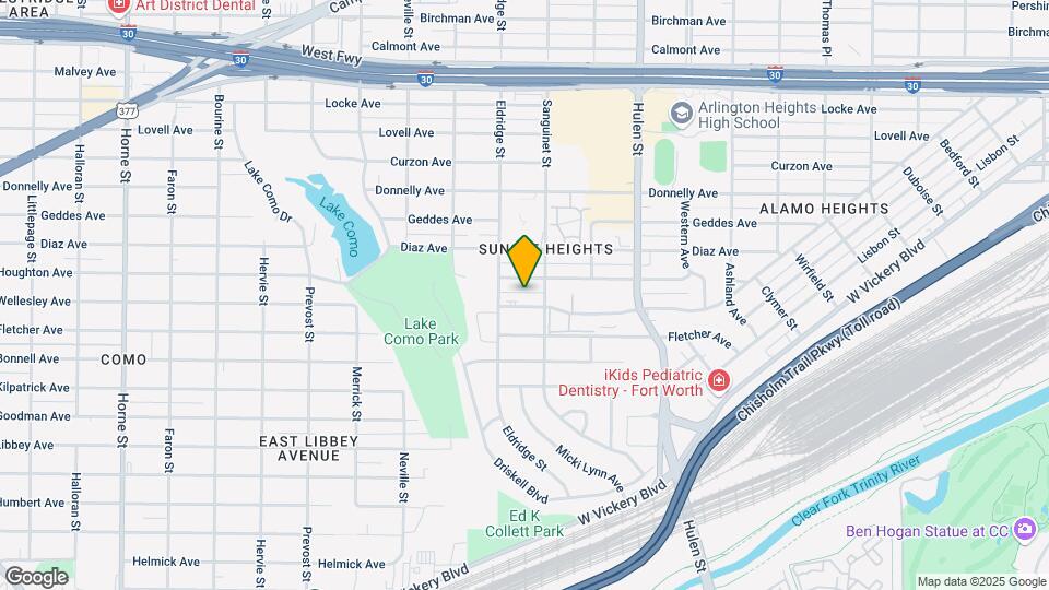 4816 Wellesley Ave Map and Location Details