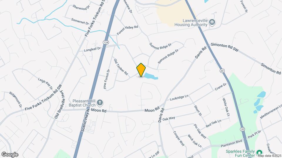 621 Waterstone Dr SW Map and Location Details