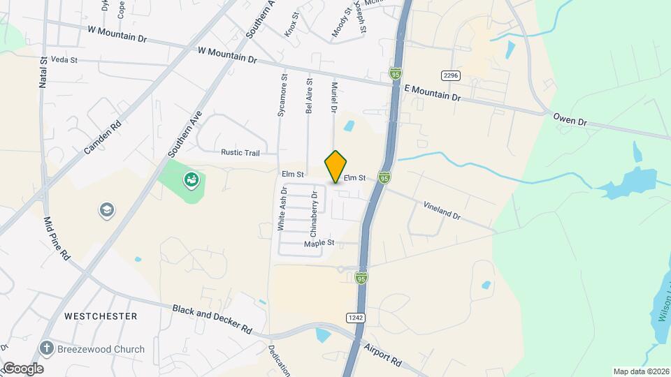 153 Oak St Map and Location Details