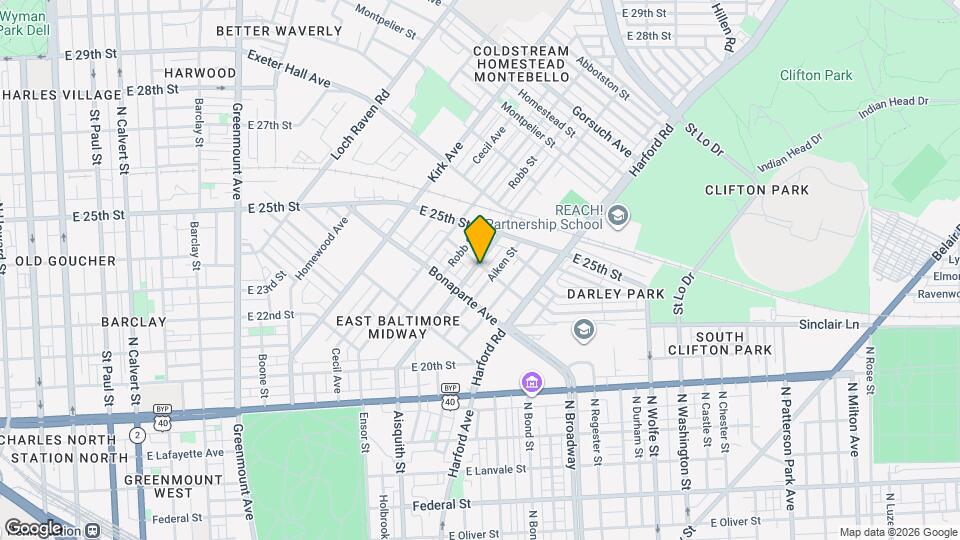 1203 Darley Ave Mapa y Detalles de la Ubicación