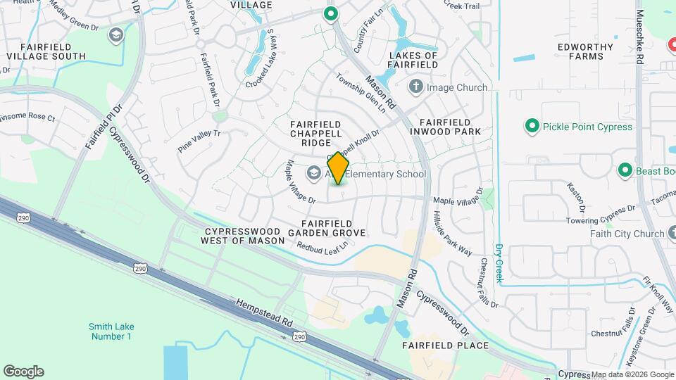 15411 Robin Grove Ct Map and Location Details