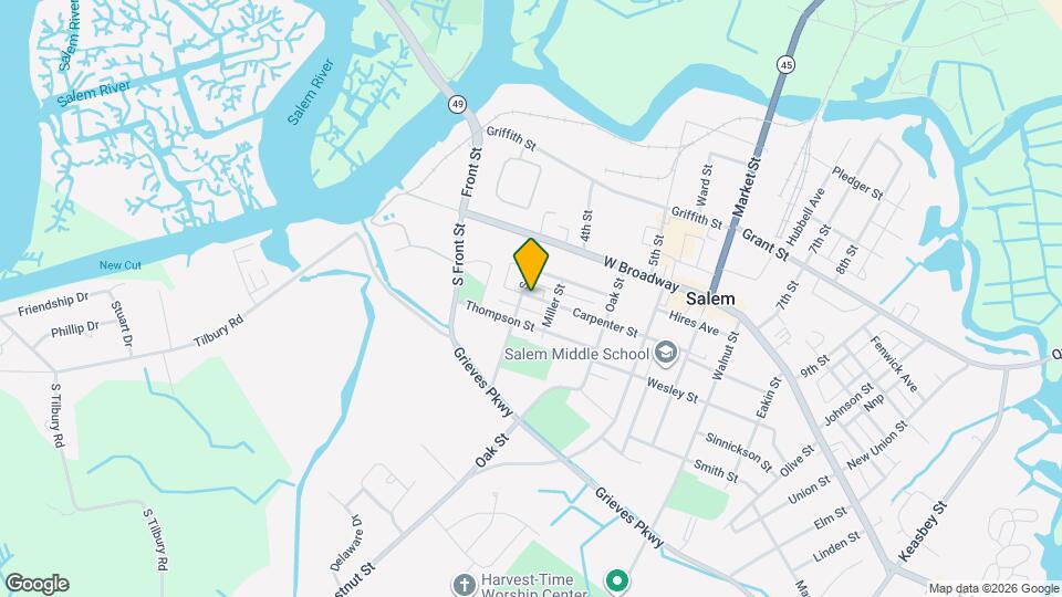 Salem Historical Home Map and Location Details