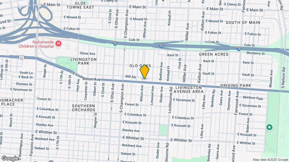 1150-1156 E Livingston Ave Map and Location Details