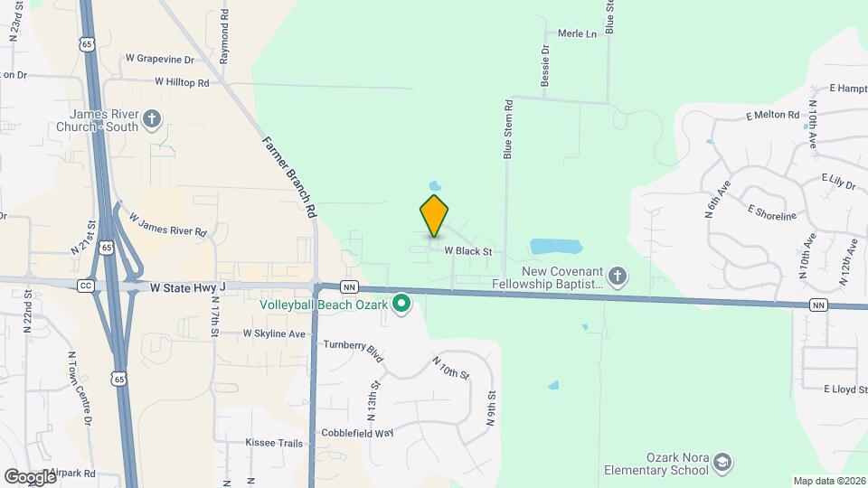 5603 N Purple Ln Map and Location Details