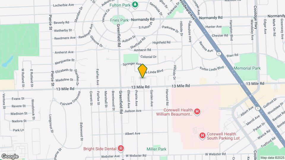 3420 Fairmont Rd Map and Location Details