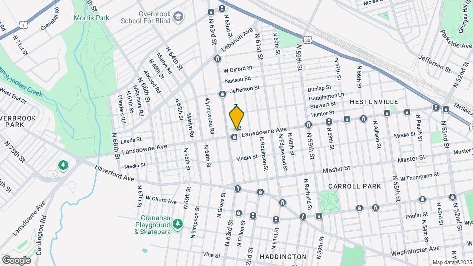 6231 Lansdowne Ave Mapa y Detalles de la Ubicación