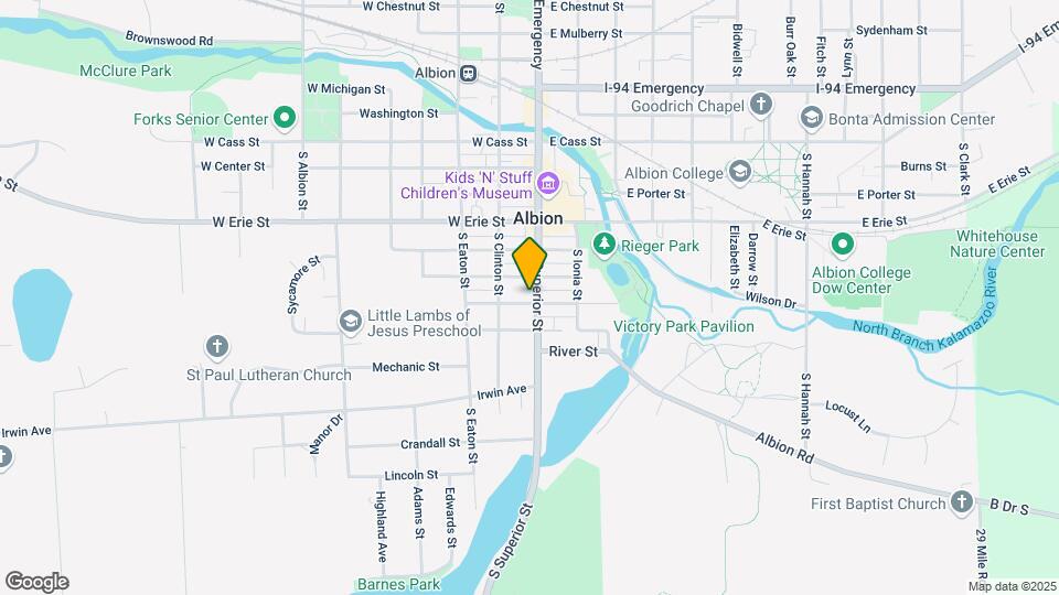 610 S Superior St, Unit Lower Unit S Superior Map and Location Details