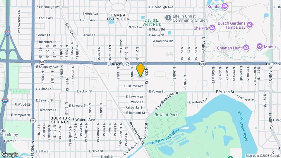 2014 E Humphrey St Map and Location Details