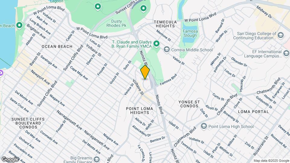 4250-4258 Whittier St Mapa y Detalles de la Ubicación