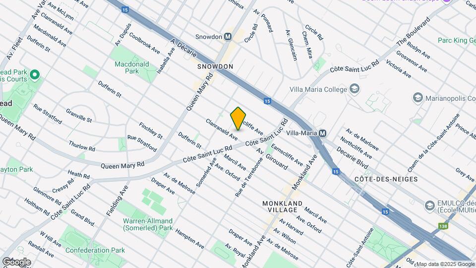 4635 Clanranald Av Map and Location Details