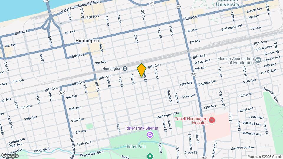 1134 9th Ave Map and Location Details