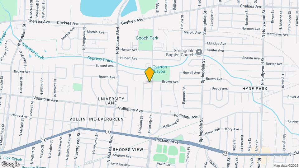 1055 University St Map and Location Details