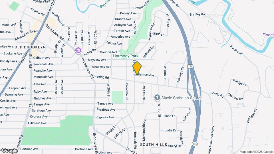 4429 S Hills Dr Map and Location Details