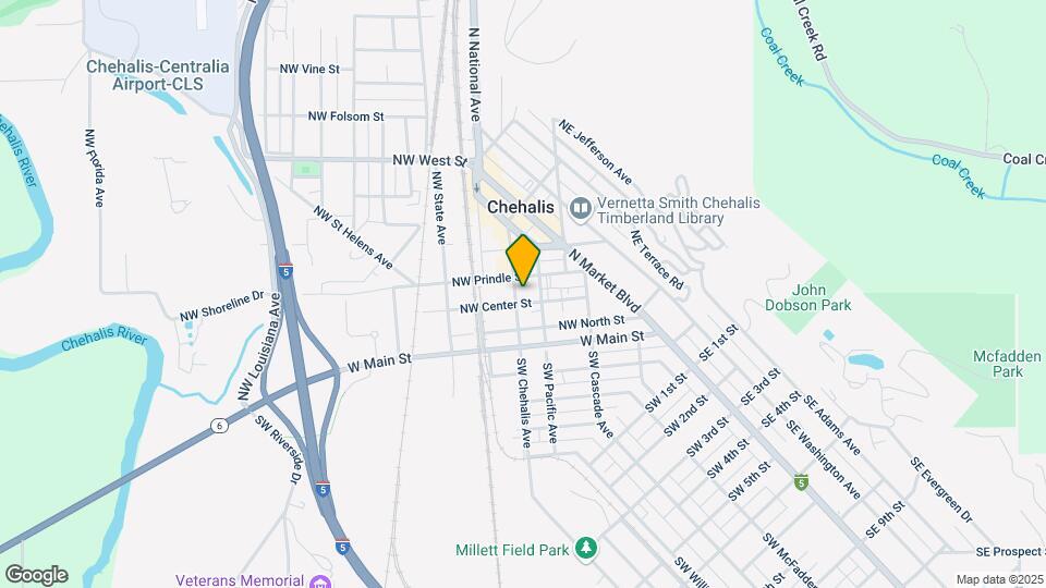 242 NW Chehalis Ave Map and Location Details