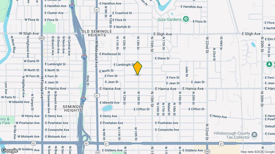 1223 E North St Map and Location Details