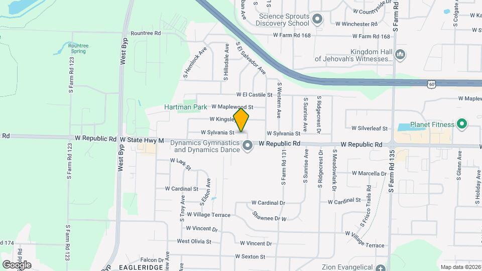 3662 W Sylvania St Mapa y Detalles de la Ubicación