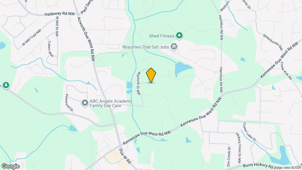 3853 Wyntuck Cir NW Map and Location Details