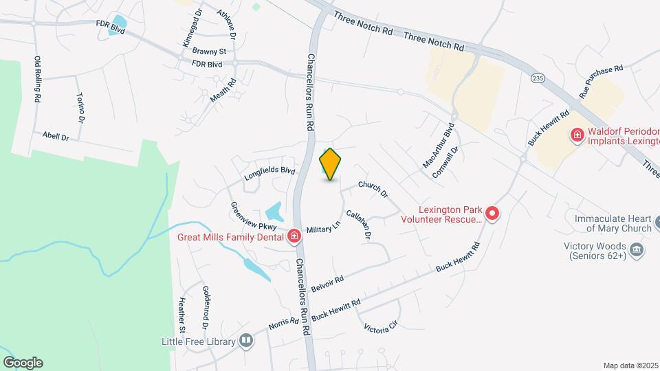 45790 Military Ln Map and Location Details