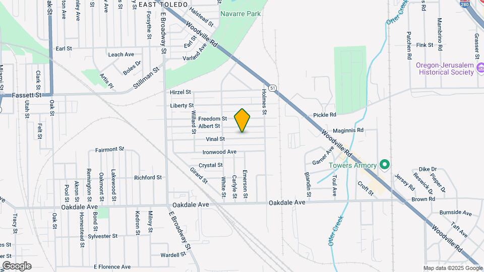 1519 Vinal St Map and Location Details