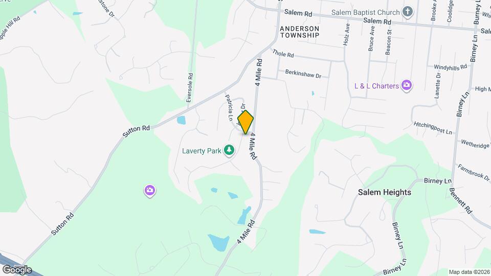 890 Laverty Ln Map and Location Details