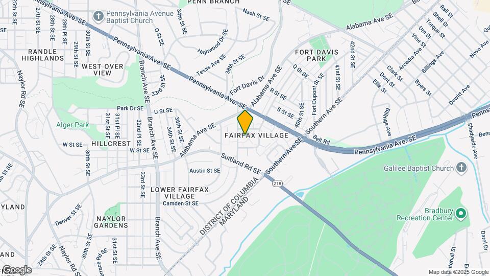 2108 38th St SE Map and Location Details