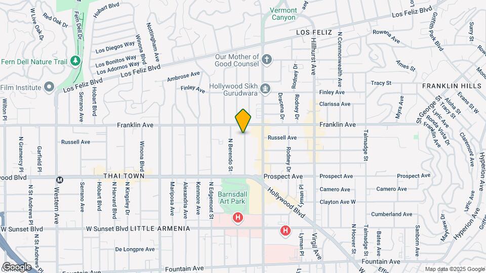 1835 New Hampshire Ave Mapa y Detalles de la Ubicación
