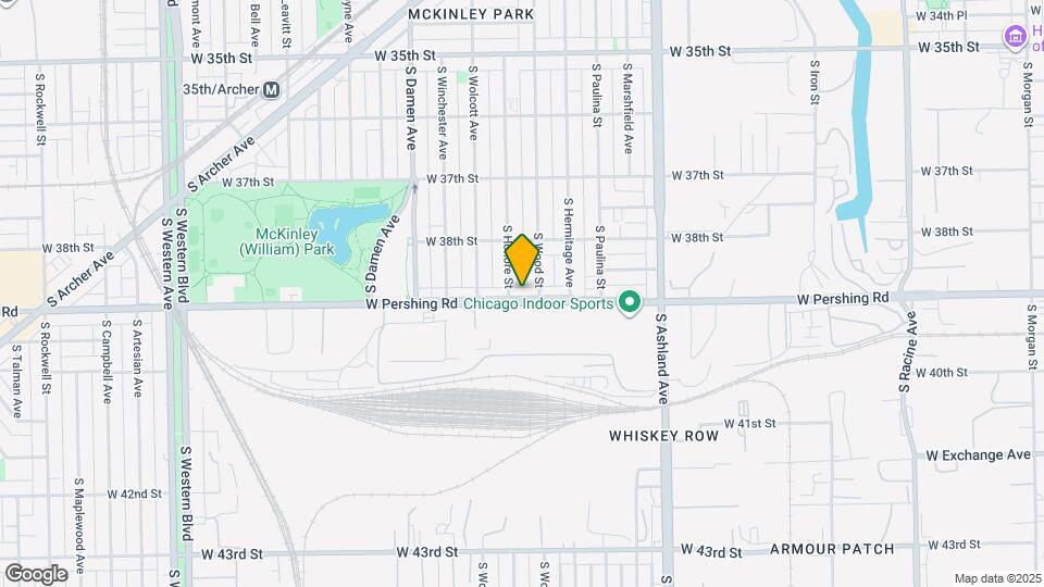 1814 W Pershing Rd Mapa y Detalles de la Ubicación