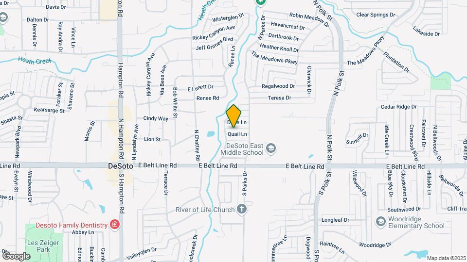 509 Quail Ln Map and Location Details
