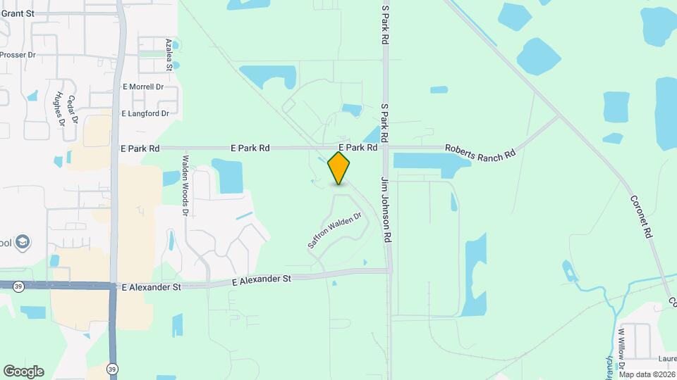 1133 Walden Pond Dr Map and Location Details