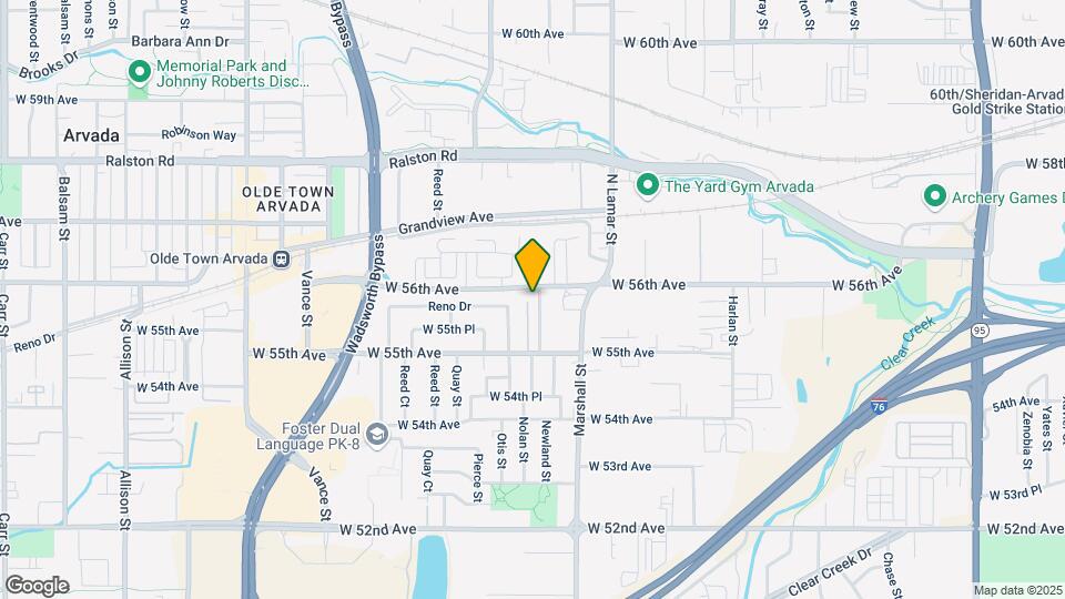 5563 Newland Way Map and Location Details