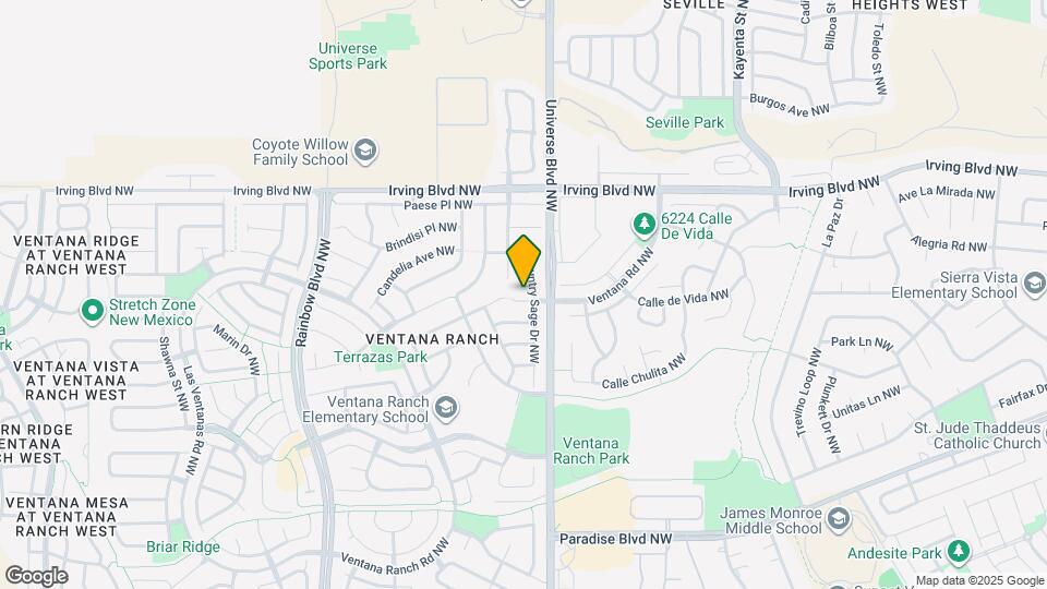 6605 Country Knoll Ct NW Map and Location Details