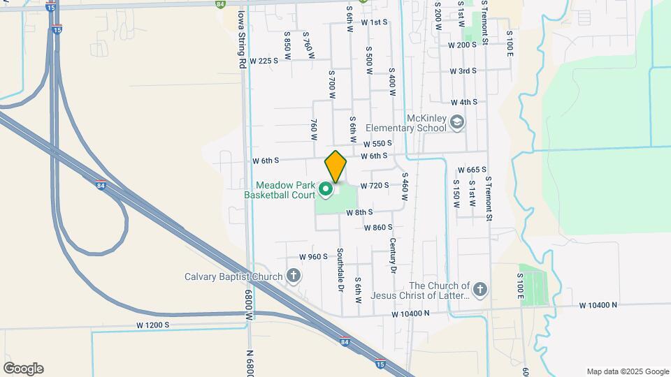 656 W 700 S Map and Location Details