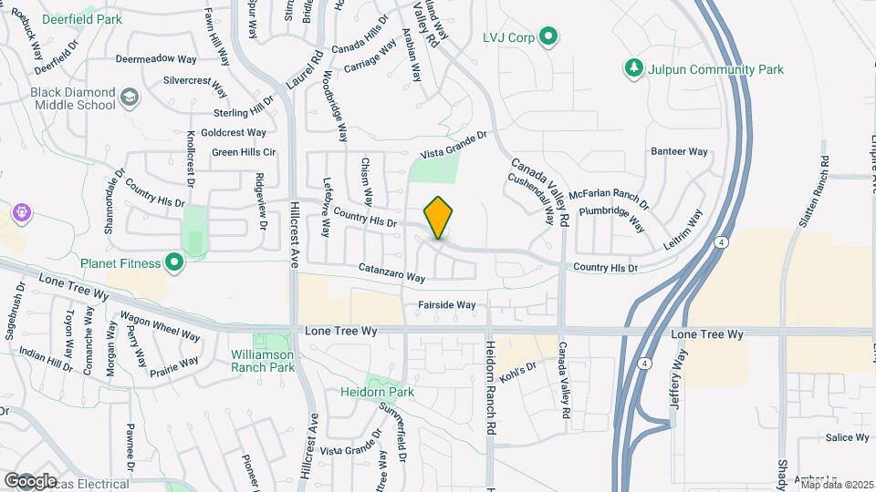 5239 Woodside Way Map and Location Details