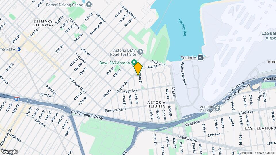 19-26 76th St Mapa y Detalles de la Ubicación