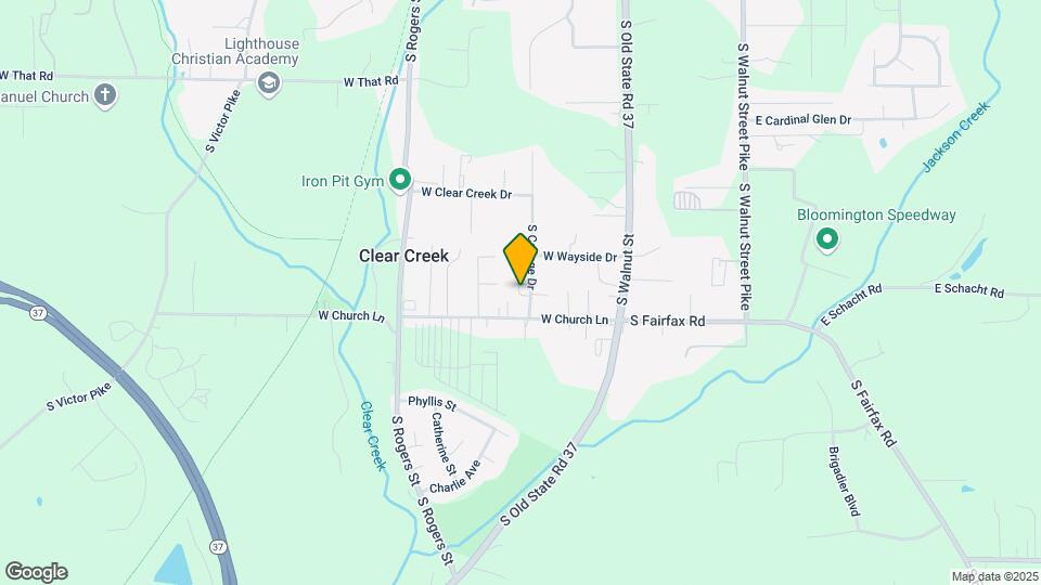 5204 S College Dr, Unit 1 Map and Location Details