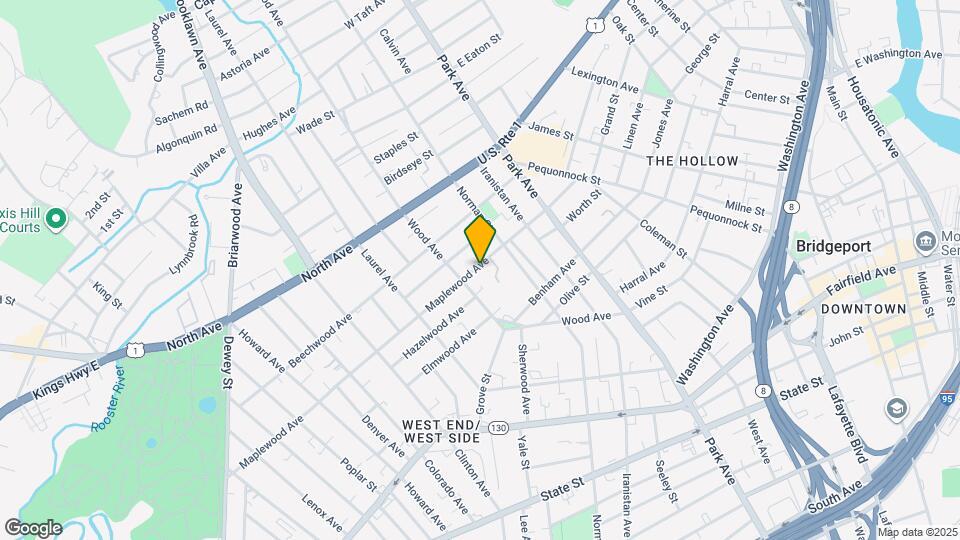 319 Maplewood Ave Map and Location Details