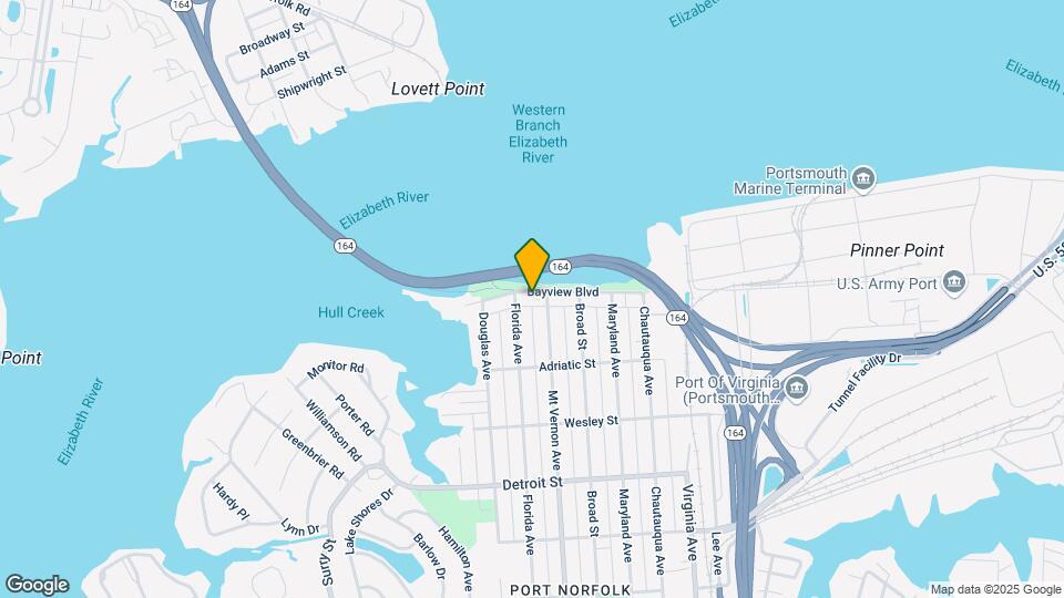 2813 Bayview Blvd Map and Location Details