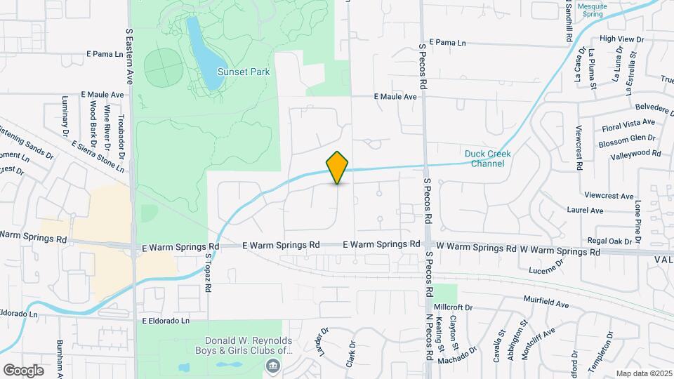 7123 S Durango Dr Map and Location Details