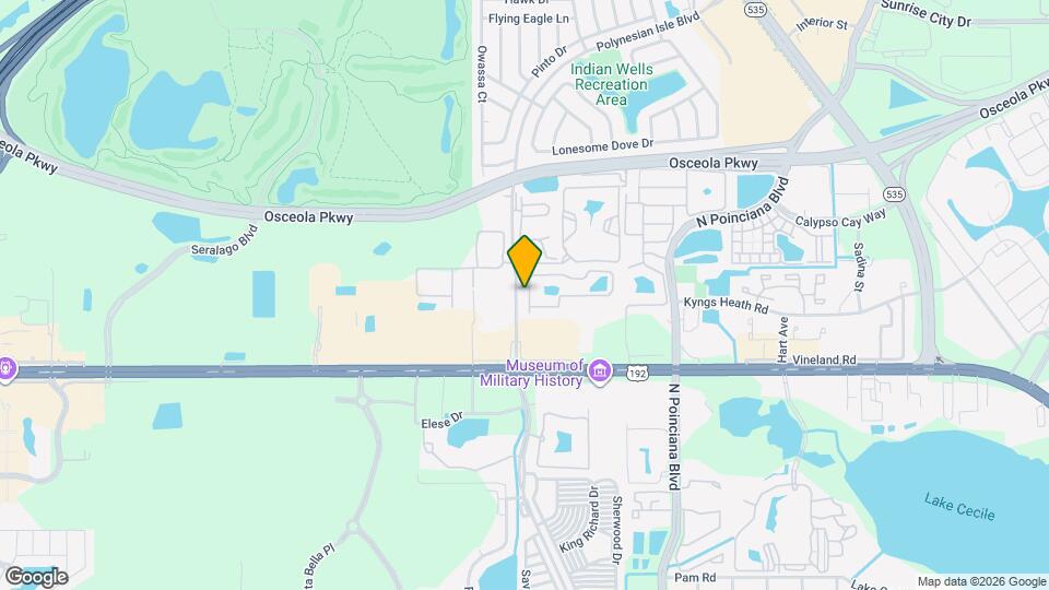 5206 Paradise Cay Cir Map and Location Details