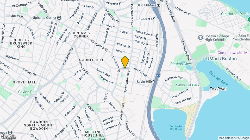 25-29A Savin Hill Ave Map and Location Details