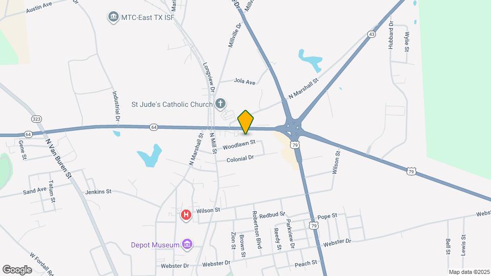 511 Woodlawn St Map and Location Details