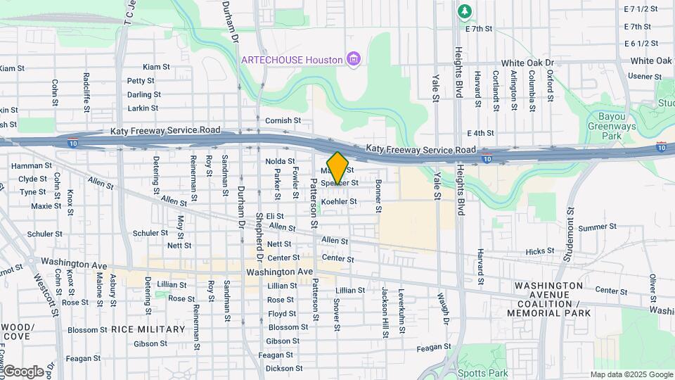 4331 Eigel St Map and Location Details