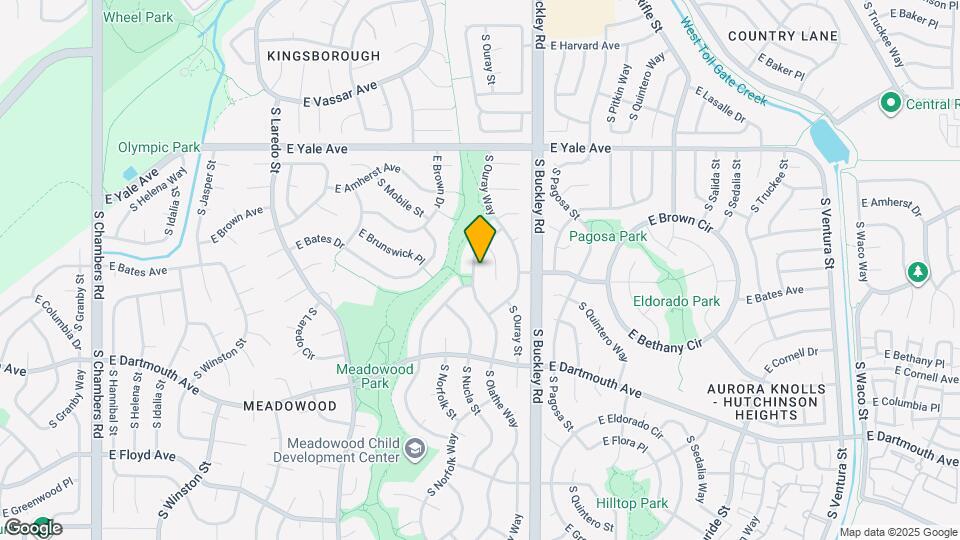 2888 S Olathe Way Map and Location Details