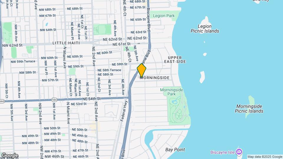 491 NE 56th St, Unit A1 Map and Location Details