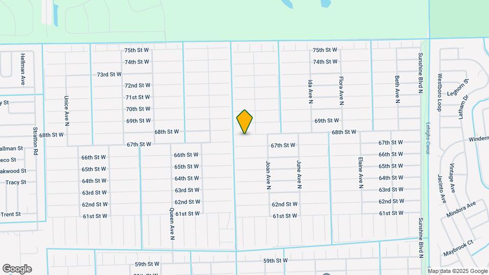 3007 68th St W Map and Location Details