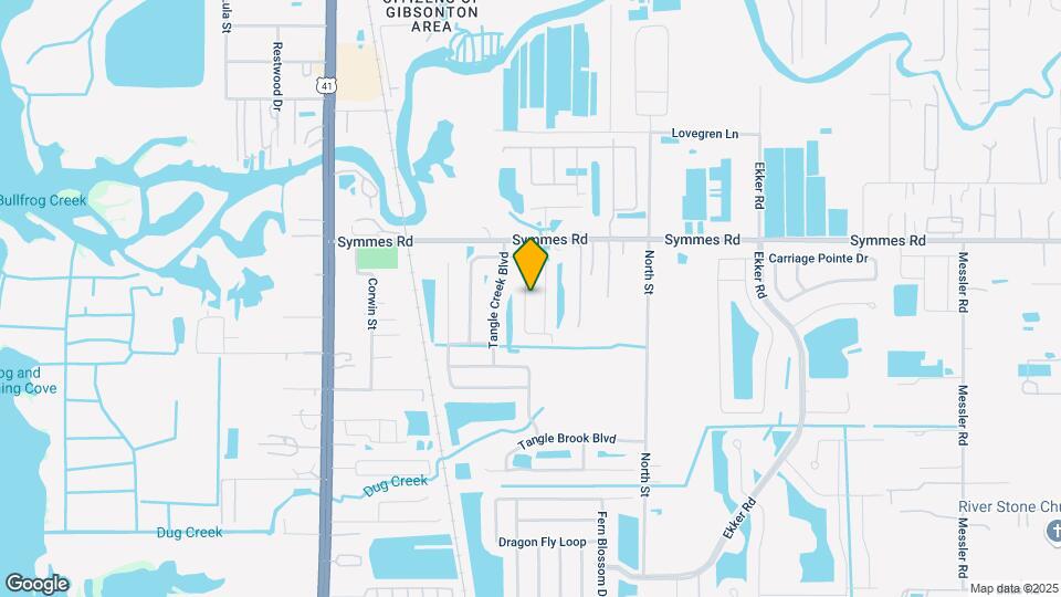 11520 Southern Creek Dr Map and Location Details