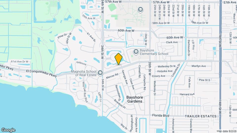 3107 Bayshore Gardens Pkwy Map and Location Details