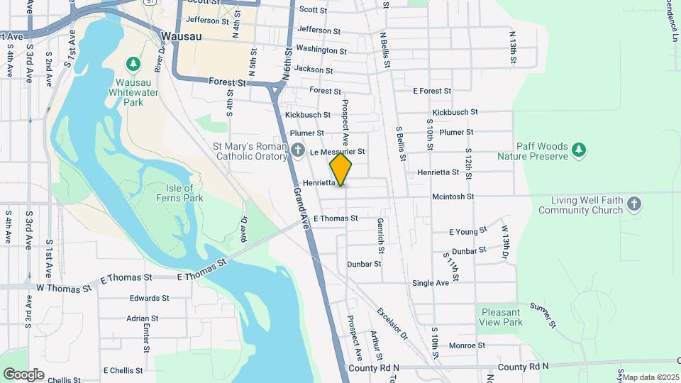 510 Prospect Ave Map and Location Details