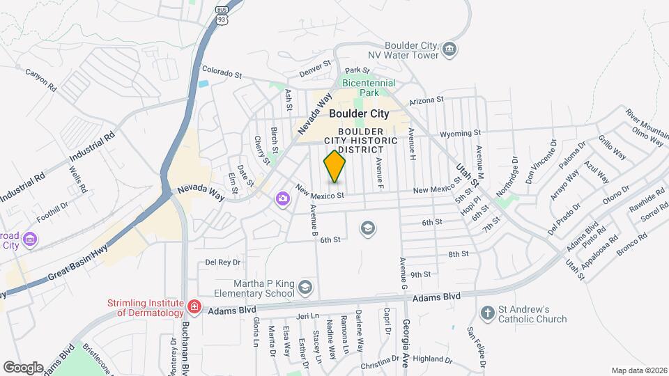 659 Avenue C Map and Location Details