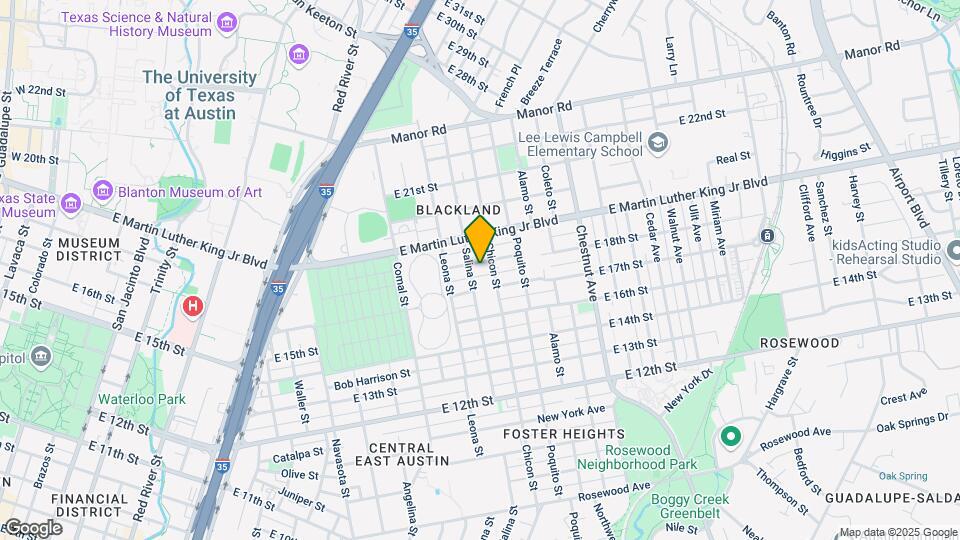 1803 E 18th St Mapa y Detalles de la Ubicación